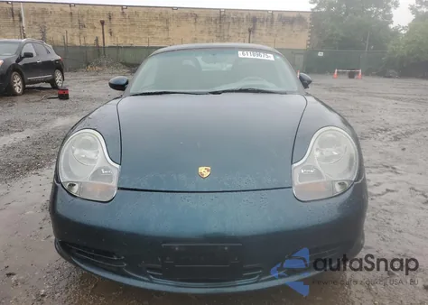 2004 Porsche Boxster S из США, поврежденный, VIN WP0CB29884U661172